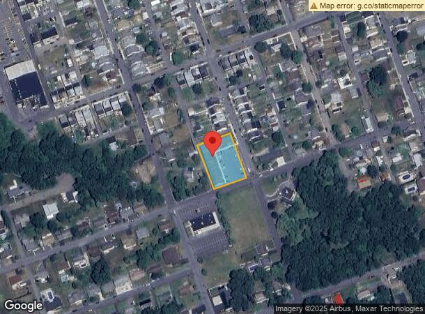  240 S 2Nd St, Frackville, PA Parcel Map