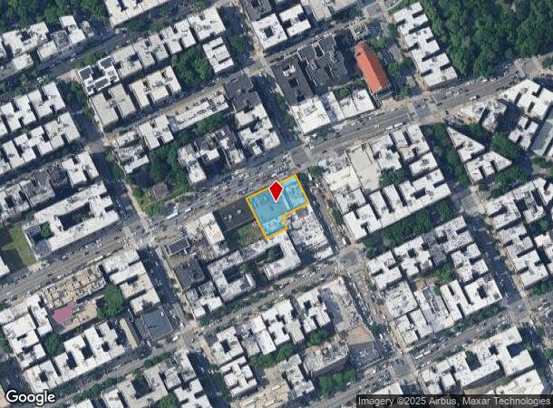  610 W 207Th St, New York, NY Parcel Map