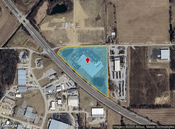  2390 E 100 S, Columbia City, IN Parcel Map