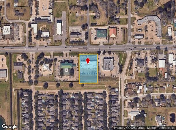  6200 Broadway St, Pearland, TX Parcel Map