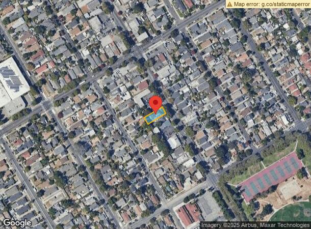  647 N 13Th St, San Jose, CA Parcel Map