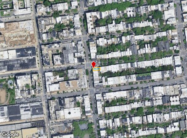  158 Franklin St, Brooklyn, NY Parcel Map