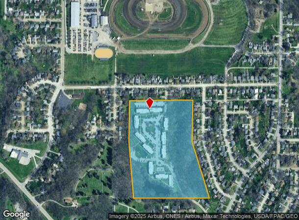  1000 Blythwood Pl, Davenport, IA Parcel Map