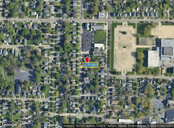  2141 17Th St Sw, Akron, OH Parcel Map