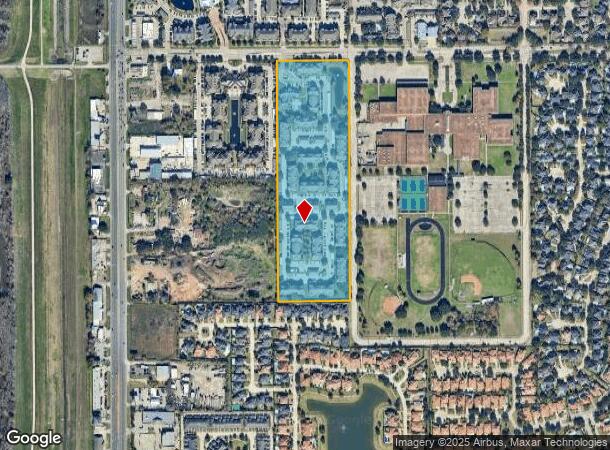 14515 Briar Forest Dr, Houston, TX Parcel Map