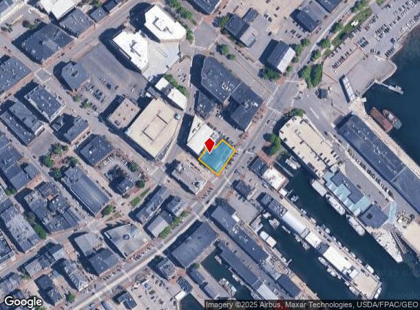  7 Custom House St, Portland, ME Parcel Map