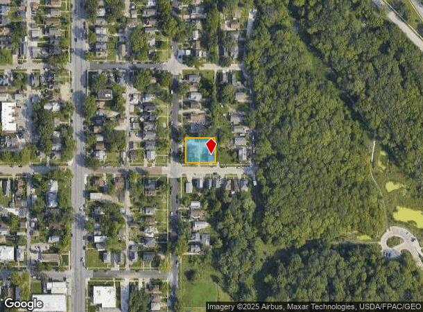 3833 S 23Rd St, Omaha, NE Parcel Map