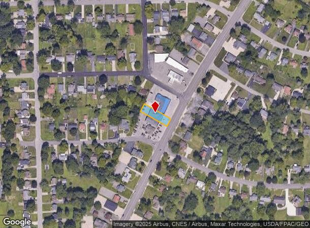  1114 Lexington Ave, Mansfield, OH Parcel Map