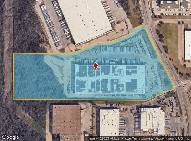  1171 N Cockrell Hill Rd, Dallas, TX Parcel Map