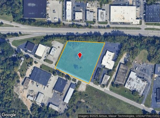 1256 E Schaaf Rd, Independence, OH Parcel Map