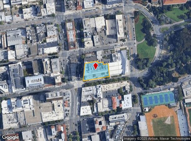  2121 Center St, Berkeley, CA Parcel Map