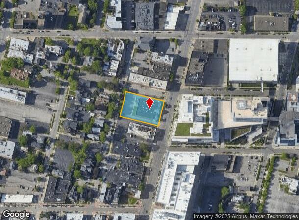  1000 Main St, Buffalo, NY Parcel Map