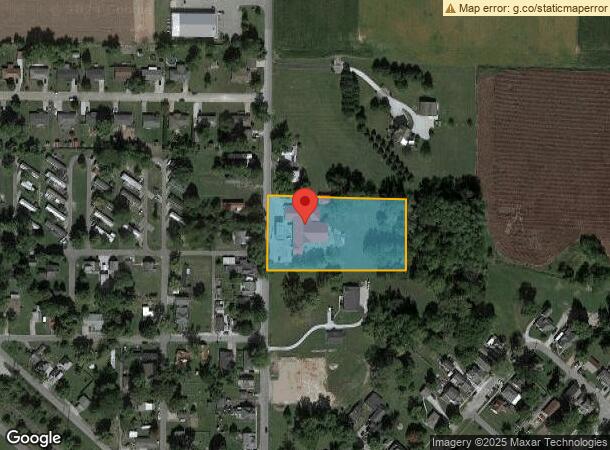  404 N County Road 800 W, Saint Paul, IN Parcel Map