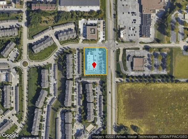 2728 N 108Th St, Omaha, NE Parcel Map