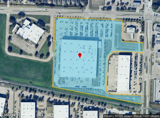 4012 14Th St, Plano, TX Parcel Map