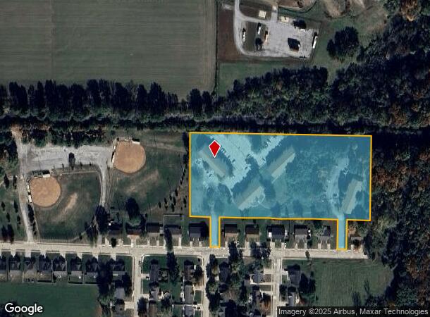 510 E Hendelmeyer Ave, Effingham, IL Parcel Map