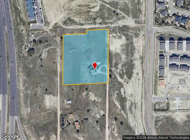  7856 Country Ln, Colorado Springs, CO Parcel Map