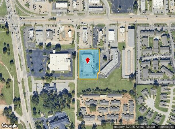  1418 E 71St St, Tulsa, OK Parcel Map