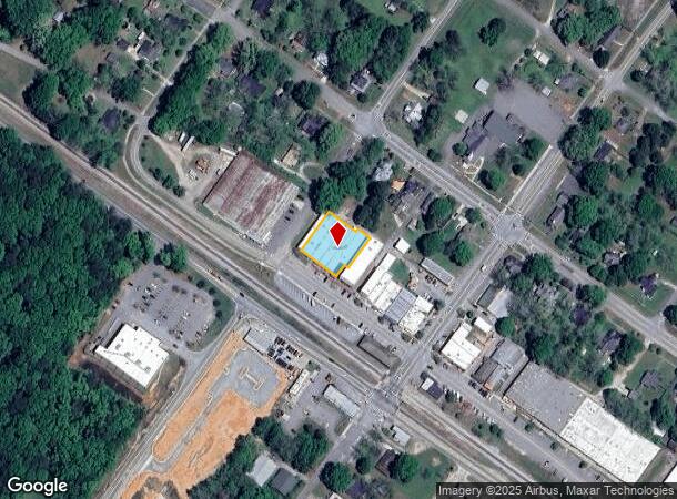 1906 Railroad St, Statham, GA Parcel Map