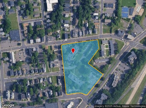  55 Spring St, New Britain, CT Parcel Map