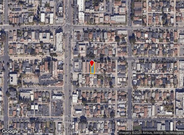 663 W 2Nd St, San Pedro, CA Parcel Map
