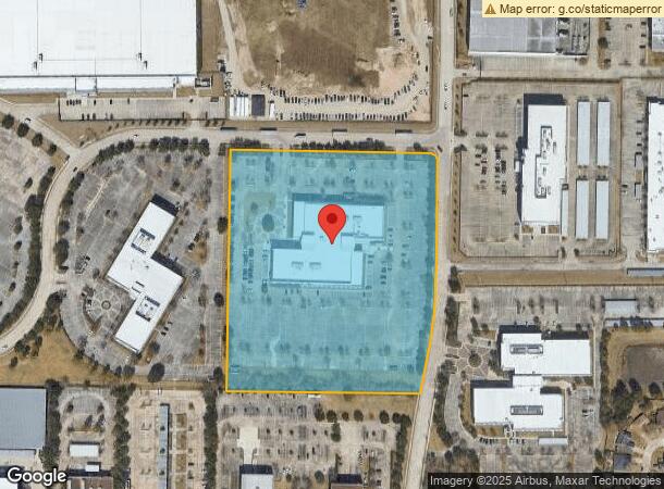  10900 Corporate Centre Dr, Houston, TX Parcel Map