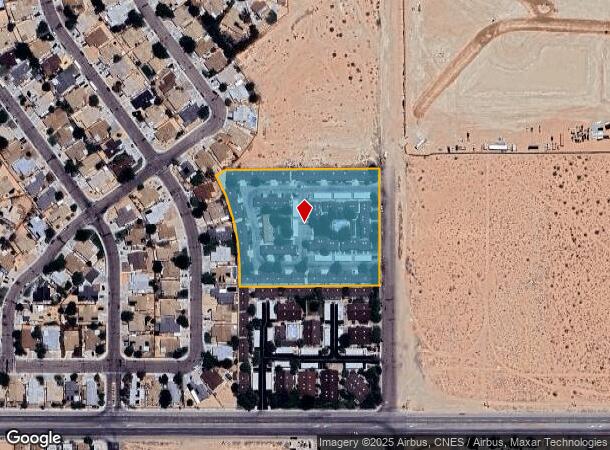 121 N Gateway Blvd, Ridgecrest, CA Parcel Map