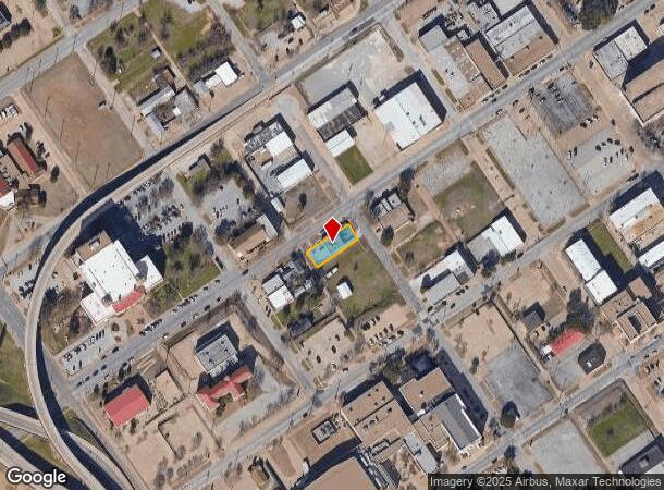  1205 7Th St, Wichita Falls, TX Parcel Map