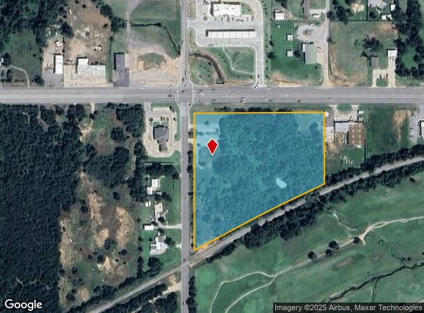  2270 N Hiwassee Rd, Choctaw, OK Parcel Map