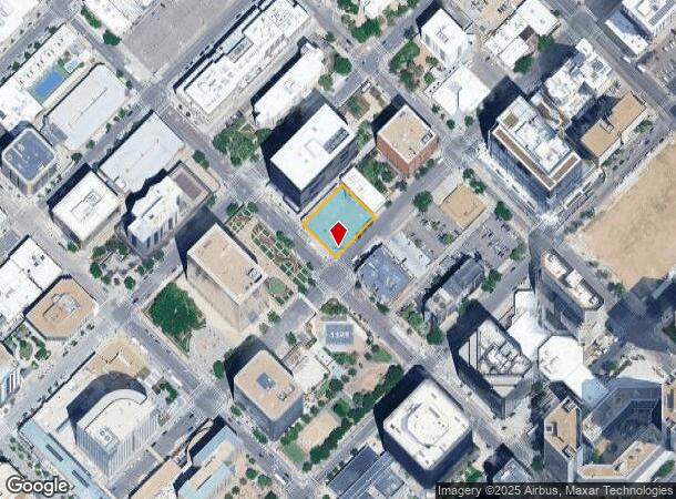 1801 Lawrence St, Denver, CO Parcel Map