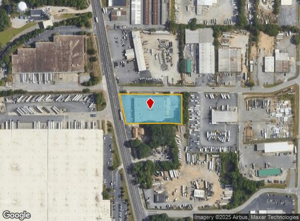  5182 Old Dixie Hwy, Forest Park, GA Parcel Map