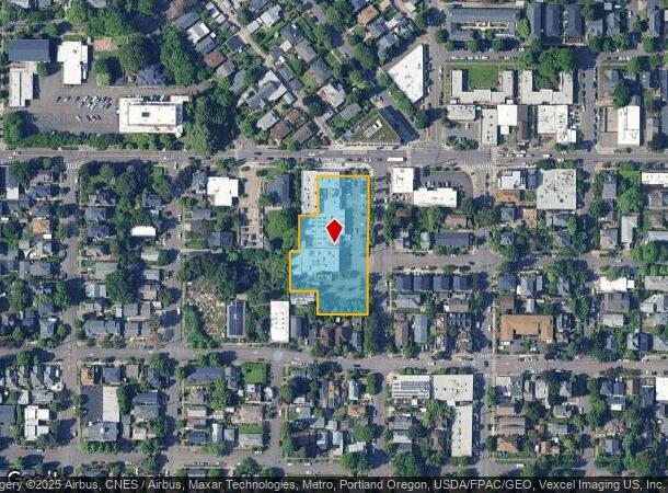  1954 Se Division St, Portland, OR Parcel Map