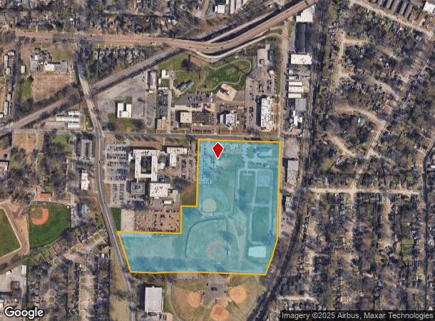  160 S Hollywood St, Memphis, TN Parcel Map