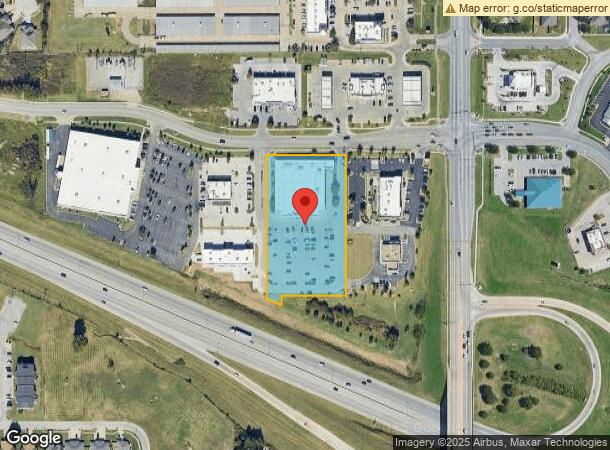  851 E Hillside Dr, Broken Arrow, OK Parcel Map