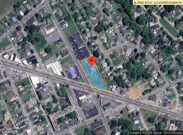  1000 E Center St, Kingsport, TN Parcel Map