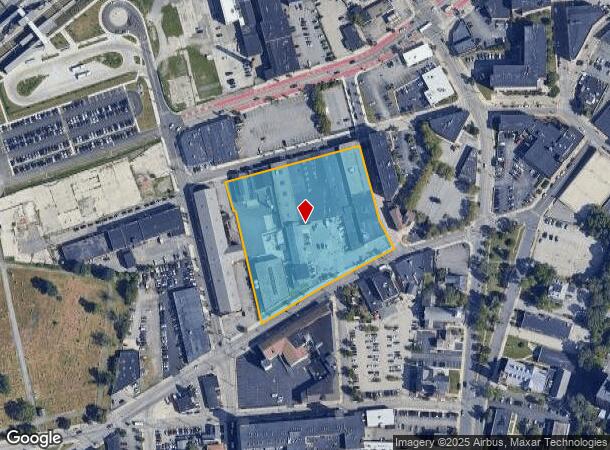  24 Commerce St, Pawtucket, RI Parcel Map