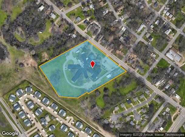  1010 Dallas St, Waco, TX Parcel Map