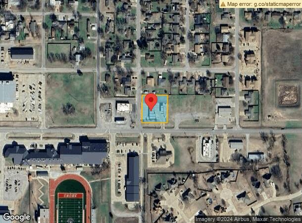  101 E H Ave, Lawton, OK Parcel Map