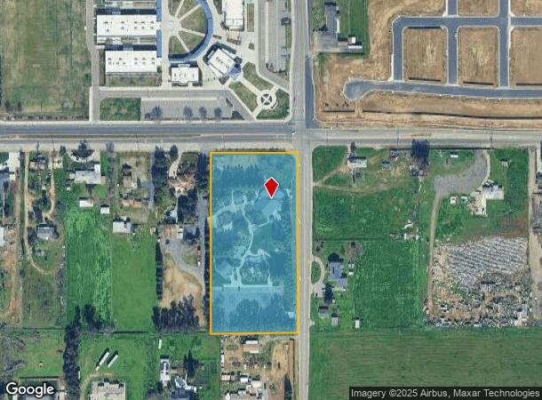 6515 W Ashlan Ave, Fresno, CA Parcel Map