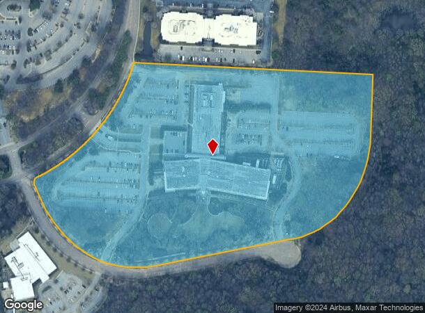  7135 Goodlett Farms Pkwy, Cordova, TN Parcel Map