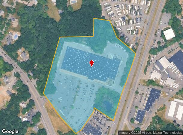 92 Newbury St, Danvers, MA Parcel Map