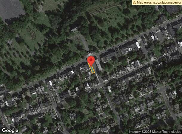  1401 W Market St, Pottsville, PA Parcel Map