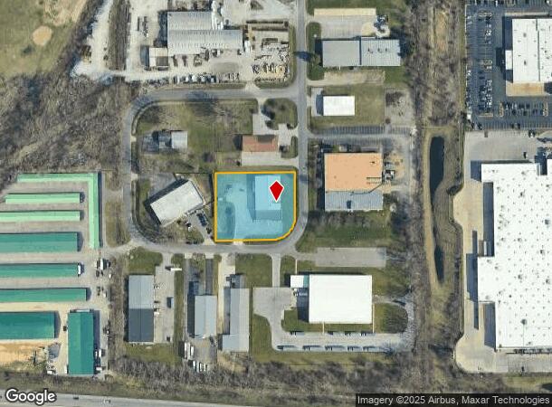  4611 S Burnett Dr, South Bend, IN Parcel Map