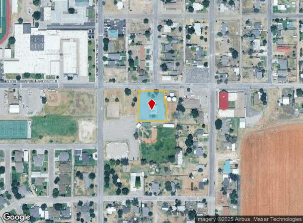 202 W 7Th St, Idalou, TX Parcel Map