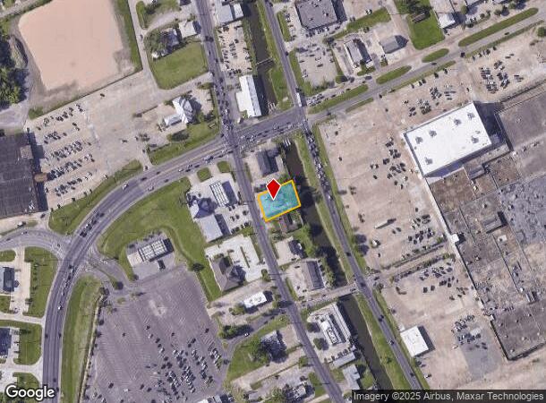  5921 W Main St, Houma, LA Parcel Map