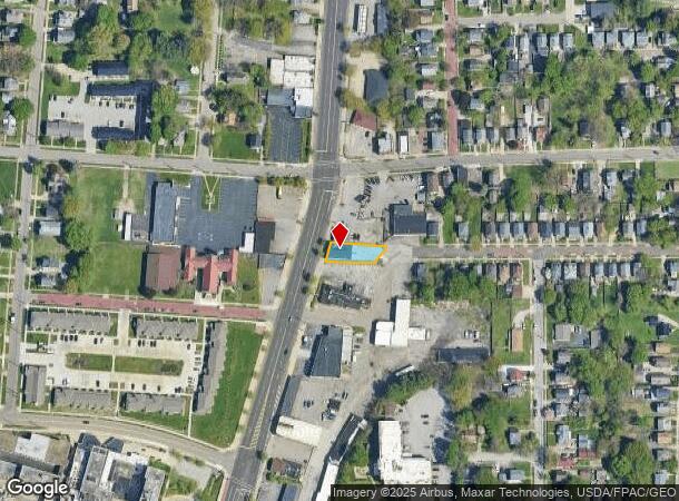  511 N Main St, Akron, OH Parcel Map