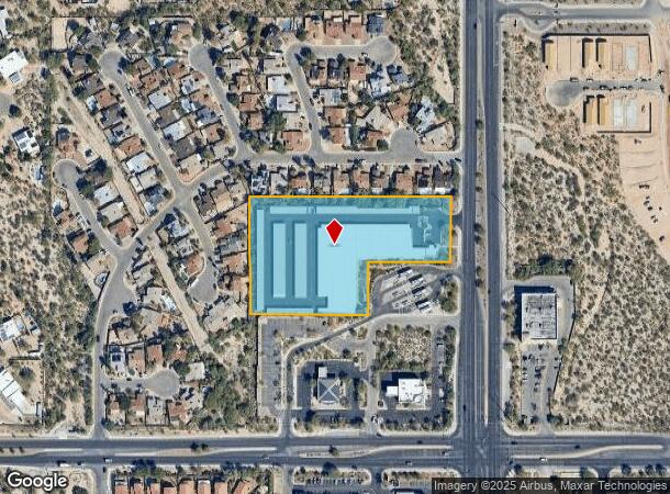  121 N Houghton Rd, Tucson, AZ Parcel Map