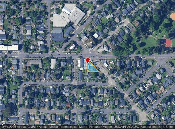  6669 Ne Durham Ave, Portland, OR Parcel Map