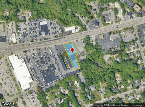 1186 Worcester Rd, Framingham, MA Parcel Map