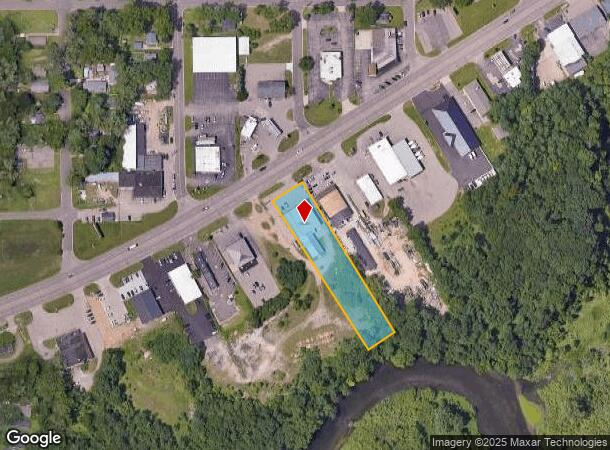  1270 Columbia Ave E, Battle Creek, MI Parcel Map